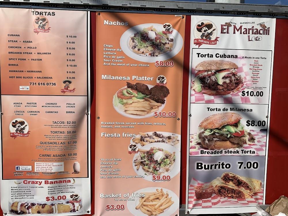 El Mariachi Loco Tacos locos