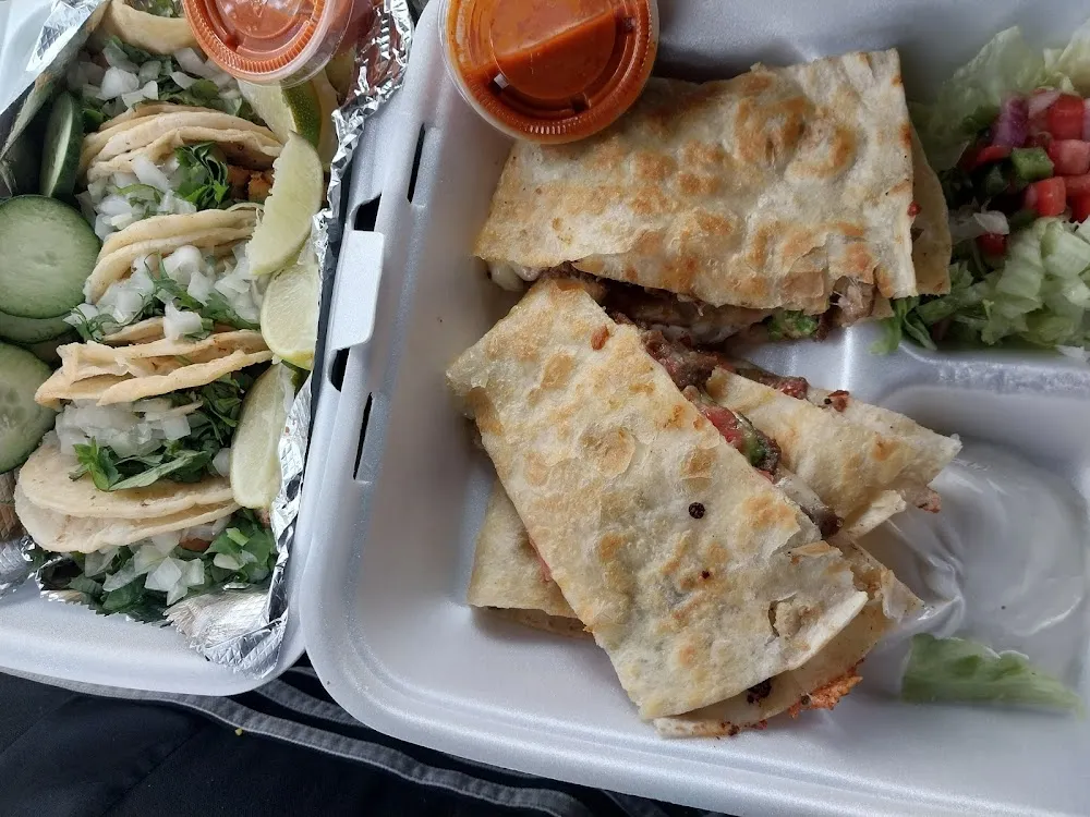 Steak Quesadilla Chicken Tacos